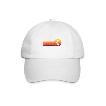 Skateboarder Skateboard Skater Skate Skateing - Baseball Cap - white/white - Front