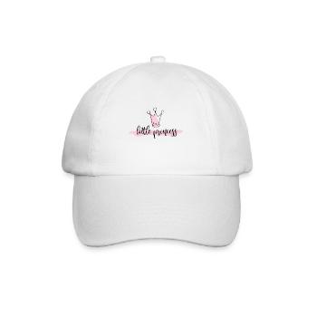 little princess - Baseball Cap - white/white - Front