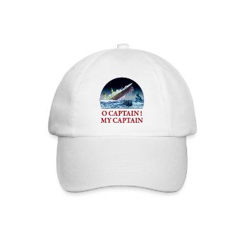 Titanic - Baseball Cap - white/white - Front