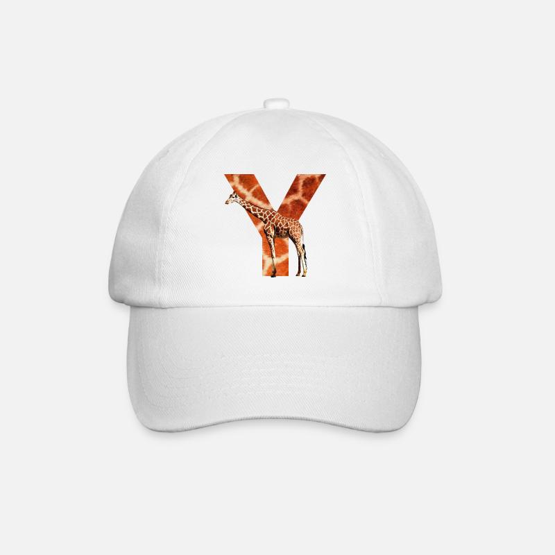 girafe y - Casquette classique - blanc/blanc