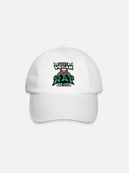 Rat - Casquette classique - blanc/blanc