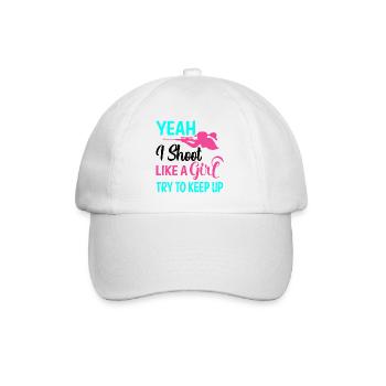 Shooting - Baseball Cap - white/white - Front