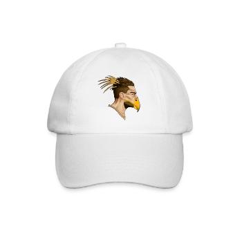 Homme de proie - Casquette classique - blanc/blanc - Devant