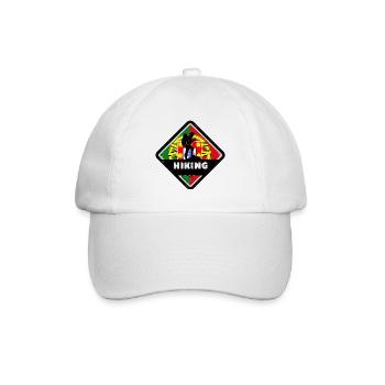 Portugal Flag Used Look Portuguese Flag - Baseball Cap - white/white - Front