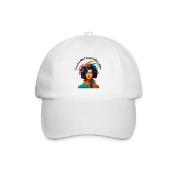 I m not weird I m just limited edition - Casquette classique - blanc/blanc - Devant