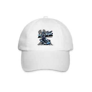 Go Kart Race Kartrennen - Casquette classique - blanc/blanc - Devant