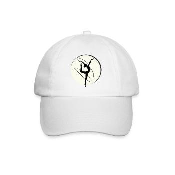 Dance - Baseballkappe - Weiß/Weiß - Vorne