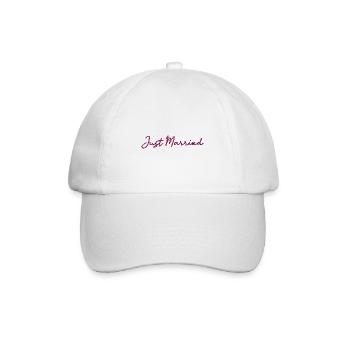 JUST MARRIED. bachelorette party. SAINT VALENTINE. COUPLE - Baseball Cap - white/white - Front