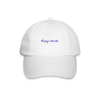 RETRAITE. RETRAITE. RETRAITEE. SENIOR. MAMIE. PAPY - Casquette classique - blanc/blanc - Devant