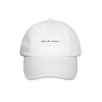 JOYEUX ANNIVERSAIRE. HAPPY BIRTHDAY. ANNIVERSAIRE. - Casquette classique - blanc/blanc - Devant