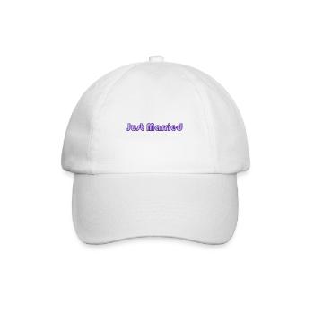 JUST MARRIED. bachelorette party. LOVE. SAINT VALENTINE. COUPLE. - Baseball Cap - white/white - Front