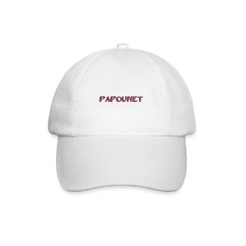 BONNE FÊTE PAPA. PAPA. FÊTE DES PÈRES. PÈRE - Casquette classique - blanc/blanc - Devant