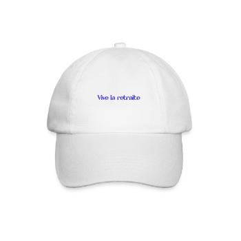 RETIREMENT. HAPPY RETIREMENT. HAPPY RETREAT - Baseball Cap - white/white - Front
