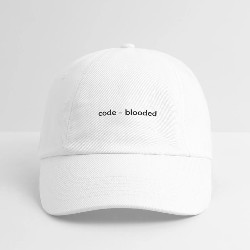 Code Blooded Programming Software Developer Admin Baseballkappe