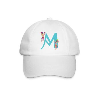 carnaval m - Casquette classique - blanc/blanc - Devant