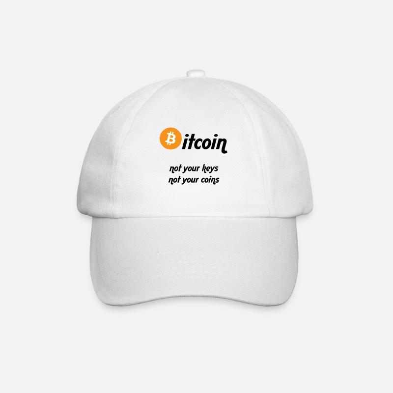Bitcoin - Baseball Cap - white/white