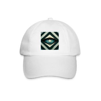 Illusion d'optique - Casquette classique - blanc/blanc - Devant