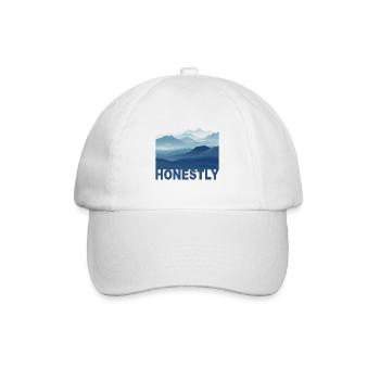 Mountain Honestly - Baseballkappe - Weiß/Weiß - Vorne