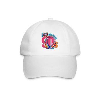Nostalgie 90s 01 - Casquette classique - blanc/blanc - Devant
