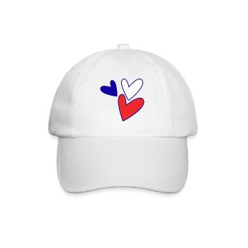 JUST MARRIED. bachelorette party. SAINT VALENTINE. COUPLE - Baseball Cap - white/white - Front