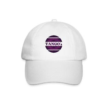 Tango dancing - Baseball Cap - white/white - Front