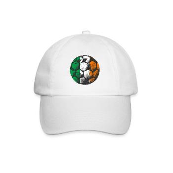 Ireland Flag Vintage Irish Flag Dublin - Baseball Cap - white/white - Front