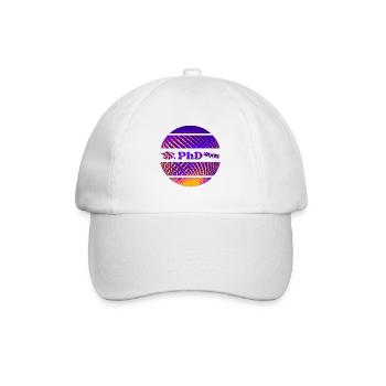 PhD - Dr rer nat, Dr med - Défense - Casquette classique - blanc/blanc - Devant