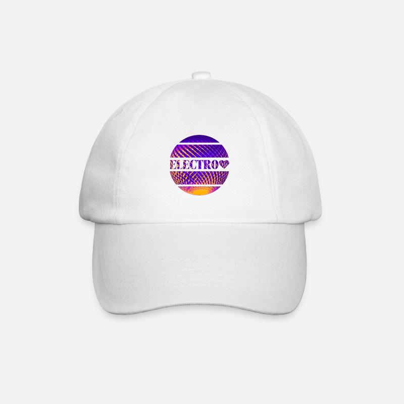 Electro - Baseballkappe - Weiß/Weiß