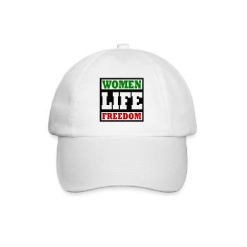 Women life freedom - Casquette classique - blanc/blanc - Devant