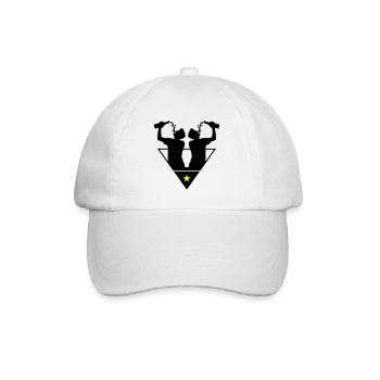 Bouteille de l’équipe Drinker - Casquette classique - blanc/blanc - Devant