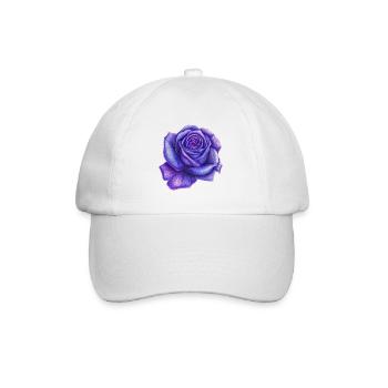 Purple Rose - Baseball Cap - white/white - Front