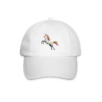 Unicorn - Baseball Cap - white/white - Front