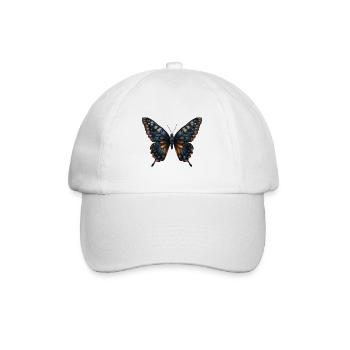Papillon - Casquette classique - blanc/blanc - Devant
