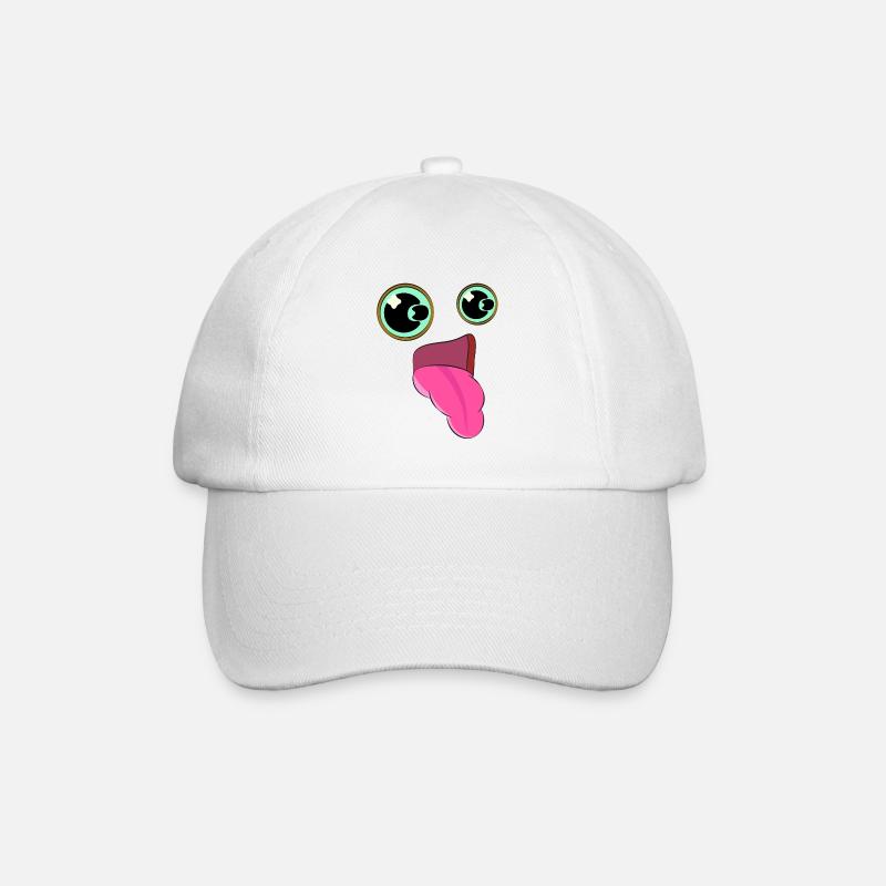 WOW - Baseball Cap - white/white