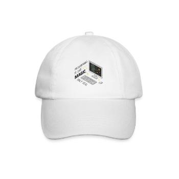 La programmation est comme de la magie, mais réelle. - Casquette classique - blanc/blanc - Devant