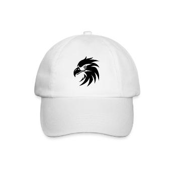 Adler Adlerkopf - Baseballkappe - Weiß/Weiß - Vorne