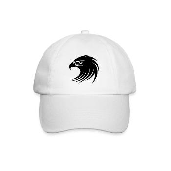 Adler Adlerkopf - Baseballkappe - Weiß/Weiß - Vorne