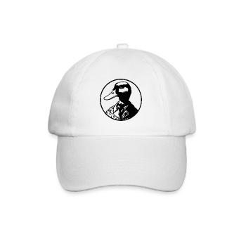 Ente Enten - Baseballkappe - Weiß/Weiß - Vorne