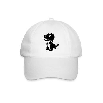 Dinosaure Dino - Casquette classique - blanc/blanc - Devant