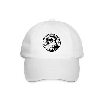 pigeon carrier pigeon pigeon fancier gifts - Baseball Cap - white/white - Front