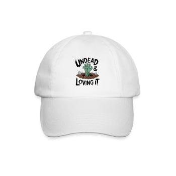 Zombie Hand - Undead & Loving It - Baseball Cap - white/white - Front