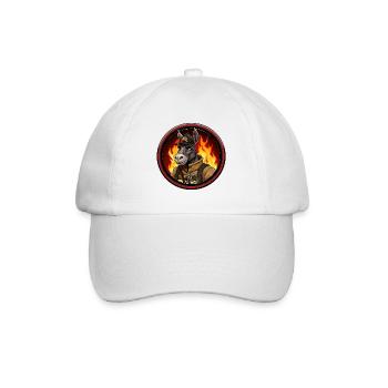 Donkey Fire Brigade - Baseball Cap - white/white - Front