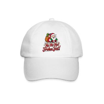 Père Noël – Ho Ho Ho ! Joyeux Noël - Casquette classique - blanc/blanc - Devant