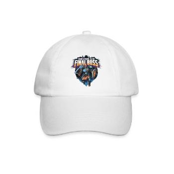 I’m the FinalBoss – Personnage puissant - Casquette classique - blanc/blanc - Devant