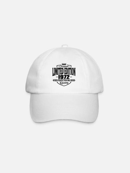 Limited edition 1972 - Baseball Cap - white/white