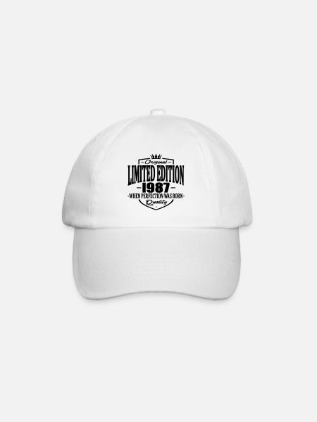 Limited edition 1987 - Baseball Cap - white/white