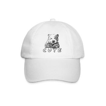 Ours - Casquette classique - blanc/blanc - Devant