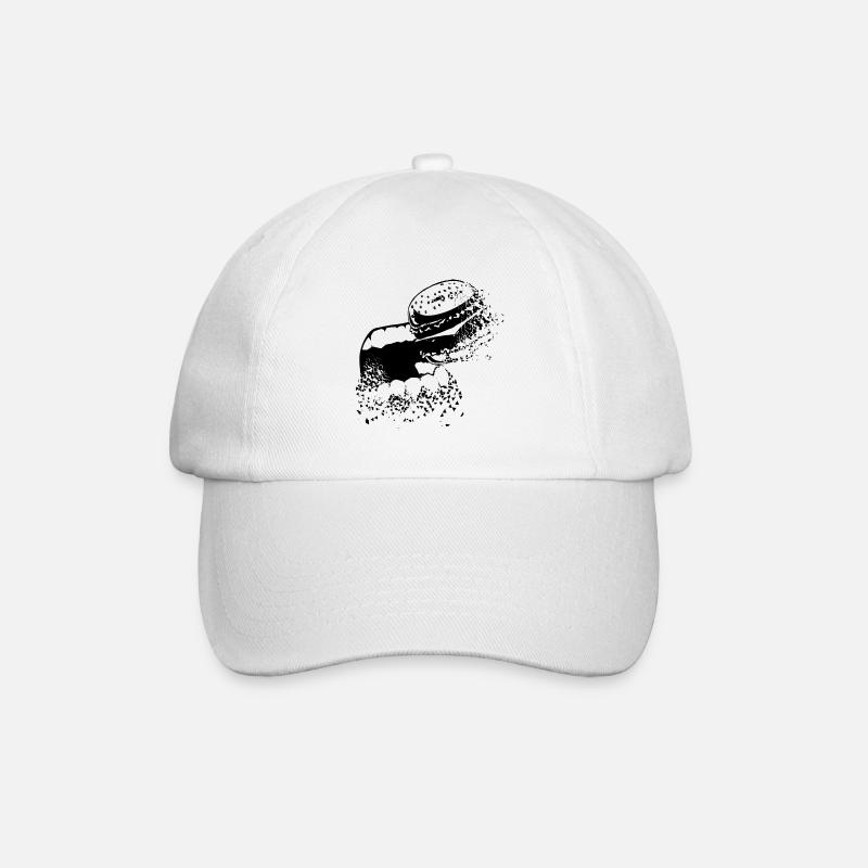 Burger - Casquette classique - blanc/blanc