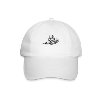 Husky - Casquette classique - blanc/blanc - Devant