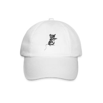 La souris - Casquette classique - blanc/blanc - Devant